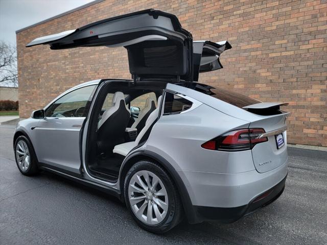 used 2017 Tesla Model X car, priced at $22,999