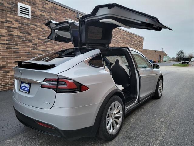 used 2017 Tesla Model X car, priced at $22,999