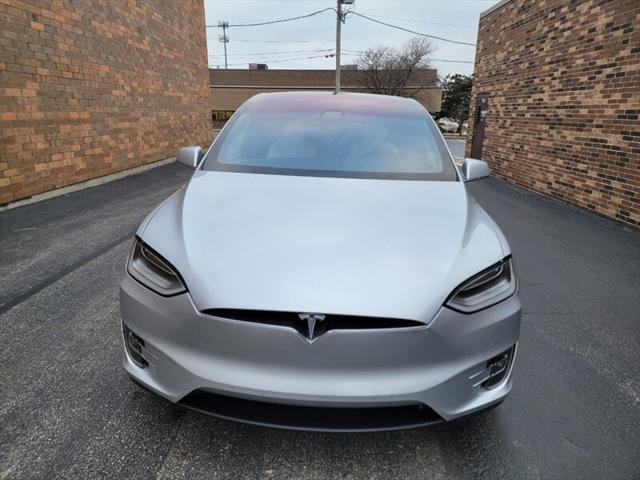 used 2017 Tesla Model X car, priced at $22,999