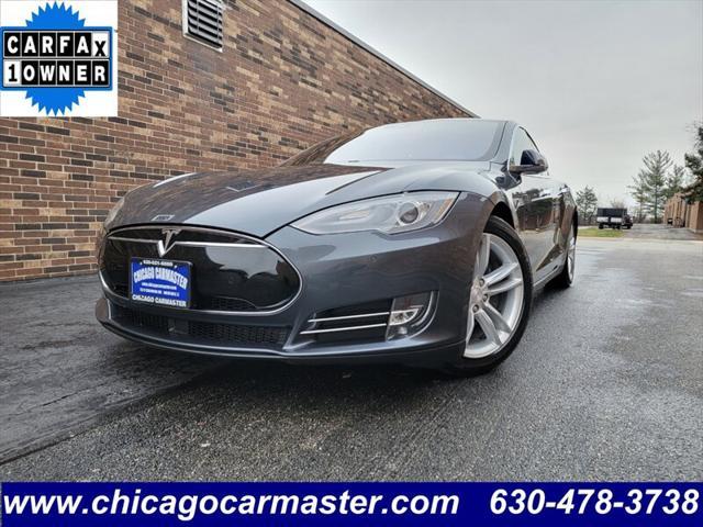 used 2015 Tesla Model S car, priced at $17,499