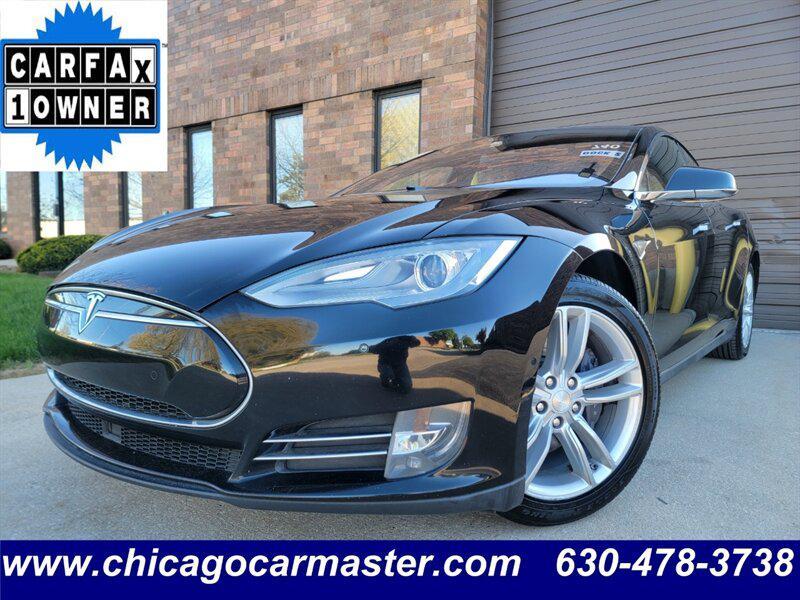 used 2015 Tesla Model S car, priced at $12,999