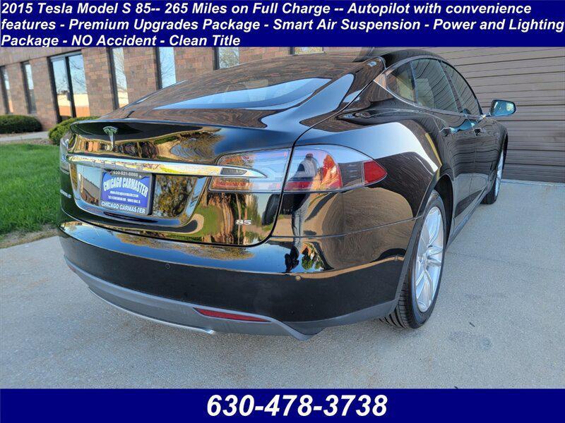 used 2015 Tesla Model S car, priced at $12,999