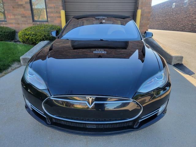used 2015 Tesla Model S car, priced at $13,999