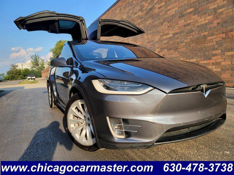 used 2017 Tesla Model X car, priced at $18,999
