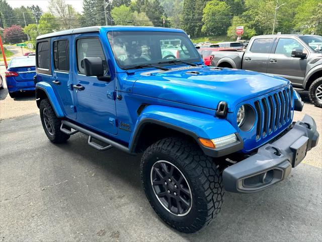 used 2021 Jeep Wrangler Unlimited car, priced at $30,750