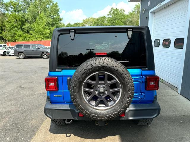 used 2021 Jeep Wrangler Unlimited car, priced at $30,750