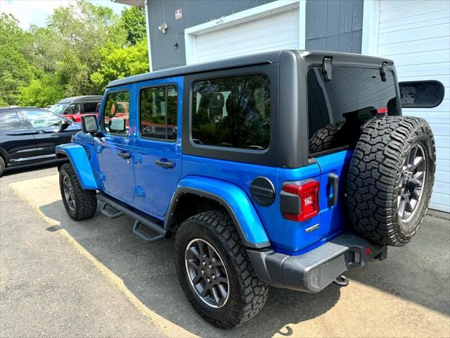 used 2021 Jeep Wrangler Unlimited car, priced at $30,750