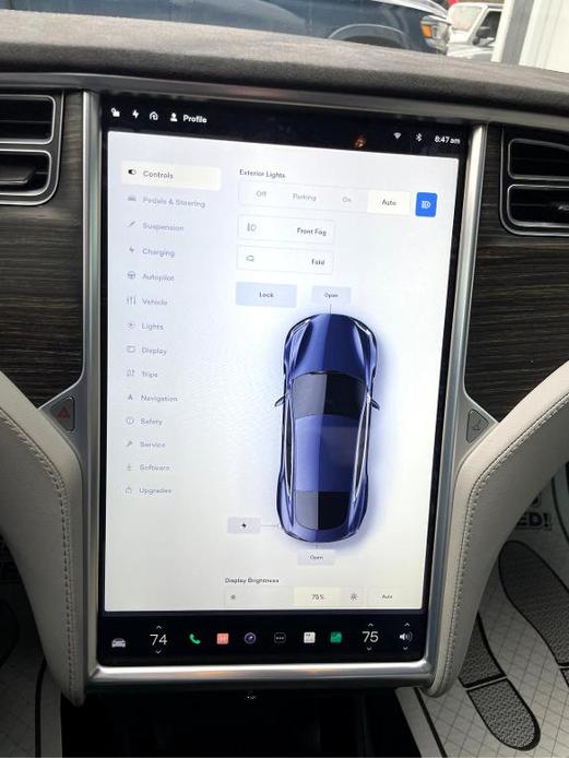 used 2015 Tesla Model S car, priced at $20,450
