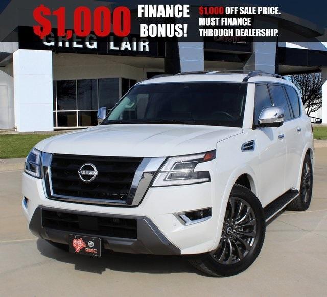 used 2024 Nissan Armada car, priced at $53,950