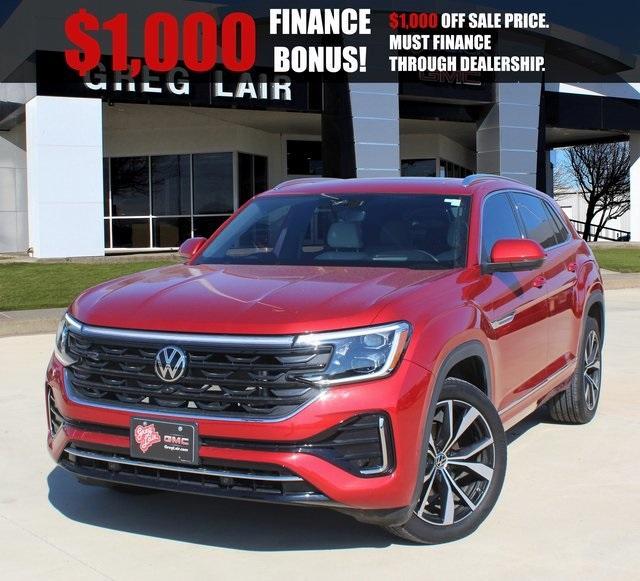 used 2024 Volkswagen Atlas Cross Sport car, priced at $41,950