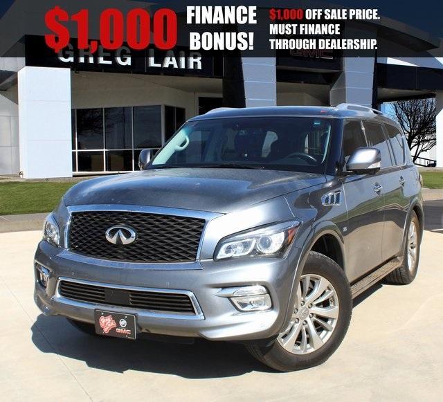 used 2017 INFINITI QX80 car, priced at $32,950