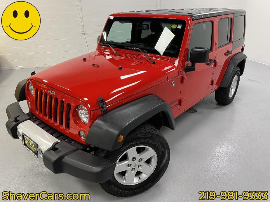 used 2018 Jeep Wrangler JK Unlimited car, priced at $19,890