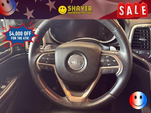 used 2016 Jeep Grand Cherokee car, priced at $17,640