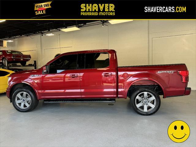 used 2018 Ford F-150 car, priced at $18,990