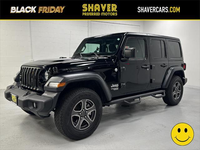 used 2019 Jeep Wrangler Unlimited car, priced at $26,990