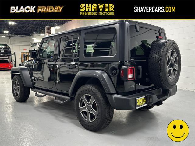 used 2019 Jeep Wrangler Unlimited car, priced at $26,990