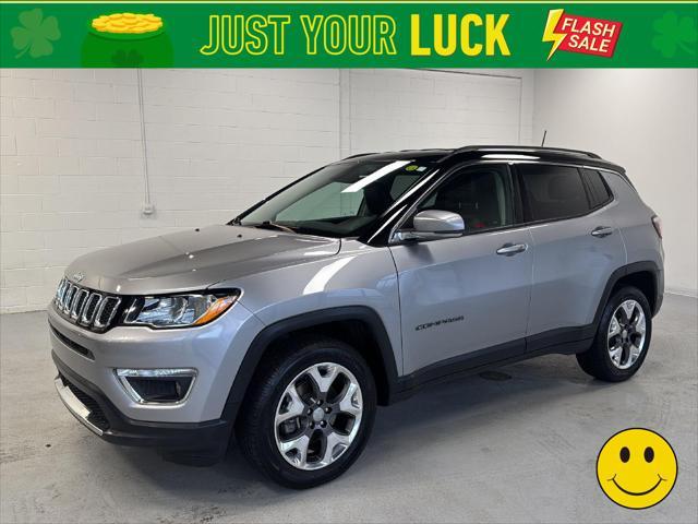 used 2019 Jeep Compass car, priced at $18,590