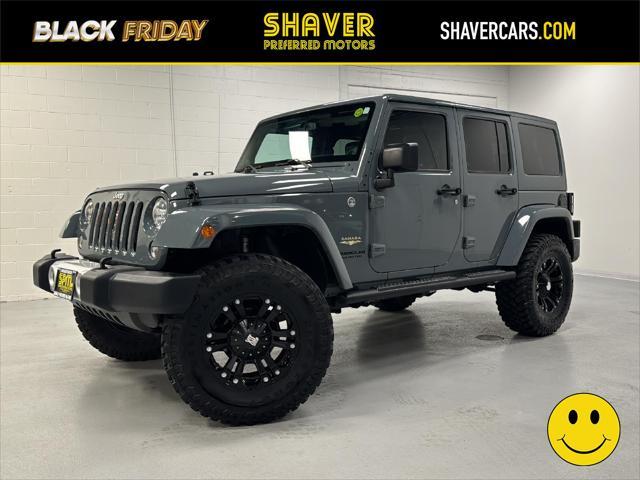 used 2014 Jeep Wrangler Unlimited car, priced at $22,990