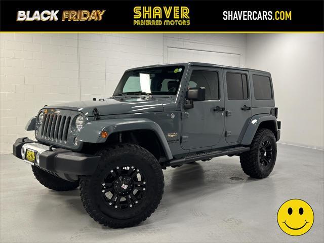 used 2014 Jeep Wrangler Unlimited car, priced at $22,990