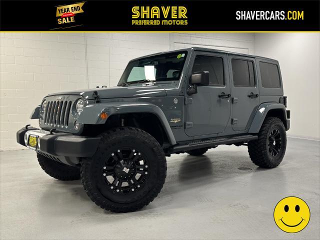 used 2014 Jeep Wrangler Unlimited car, priced at $22,990