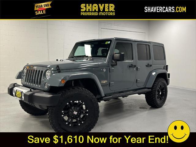 used 2014 Jeep Wrangler Unlimited car, priced at $22,990