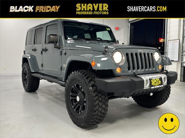 used 2014 Jeep Wrangler Unlimited car, priced at $22,990