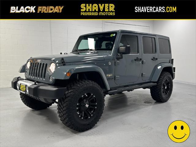 used 2014 Jeep Wrangler Unlimited car, priced at $22,990