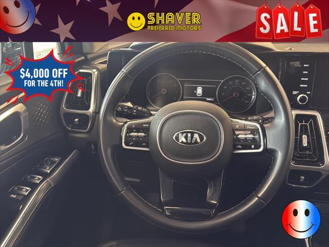 used 2021 Kia Sorento car, priced at $22,990