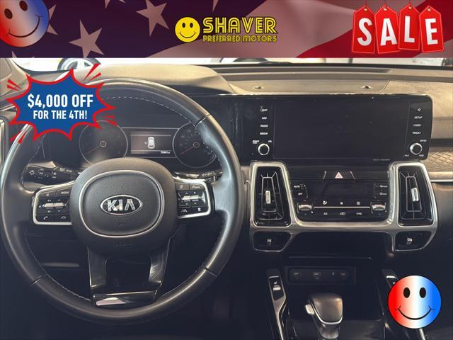 used 2021 Kia Sorento car, priced at $22,990