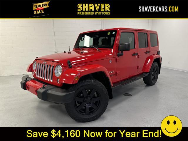 used 2016 Jeep Wrangler Unlimited car, priced at $24,990