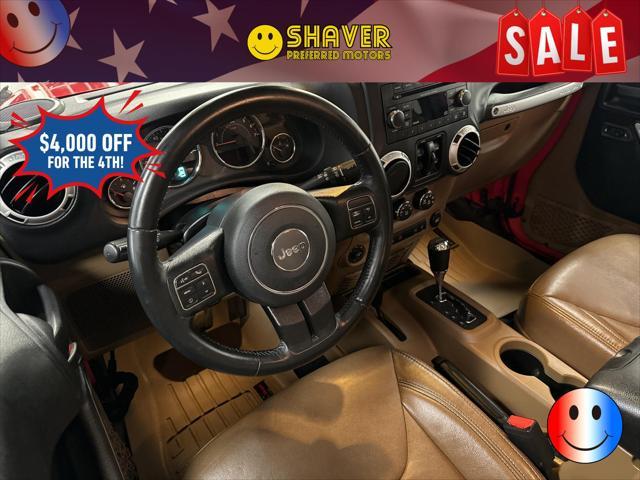 used 2016 Jeep Wrangler Unlimited car, priced at $23,990