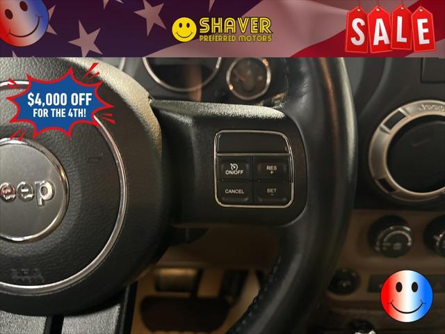 used 2016 Jeep Wrangler Unlimited car, priced at $23,990