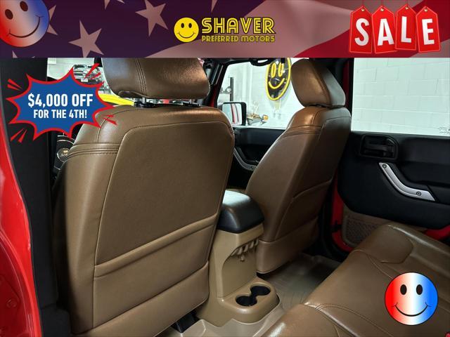 used 2016 Jeep Wrangler Unlimited car, priced at $23,990