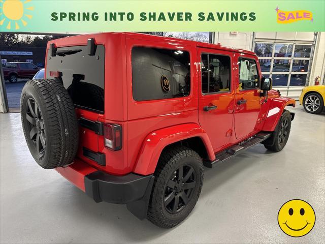 used 2016 Jeep Wrangler Unlimited car, priced at $23,990