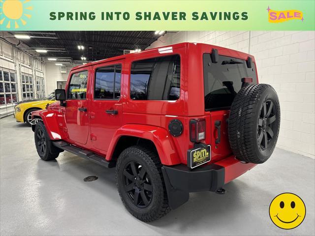 used 2016 Jeep Wrangler Unlimited car, priced at $23,990