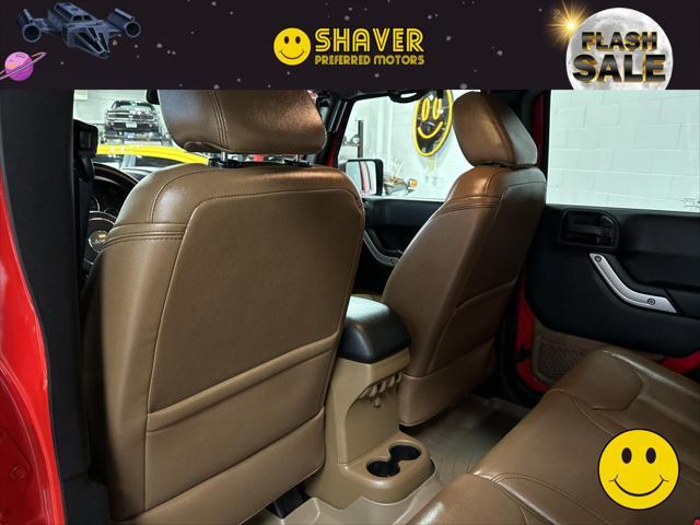 used 2016 Jeep Wrangler Unlimited car, priced at $23,500