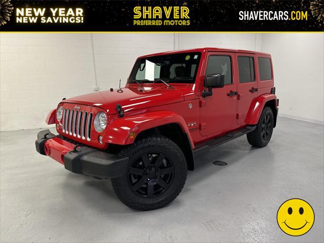 used 2016 Jeep Wrangler Unlimited car, priced at $23,990