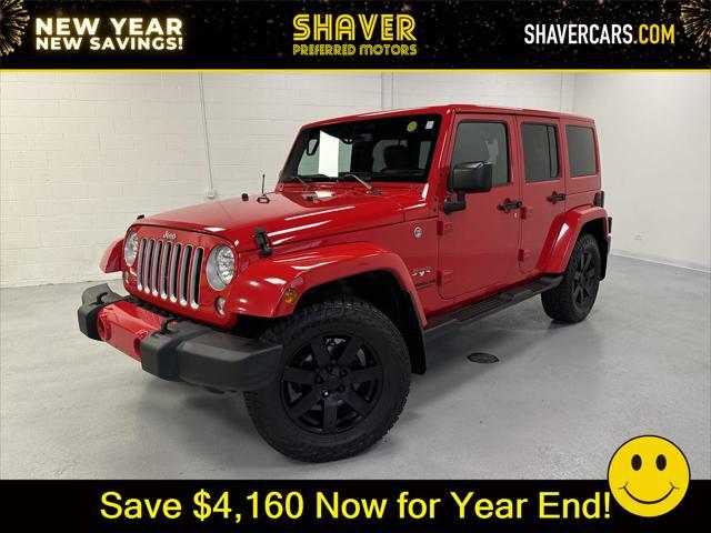 used 2016 Jeep Wrangler Unlimited car, priced at $23,990