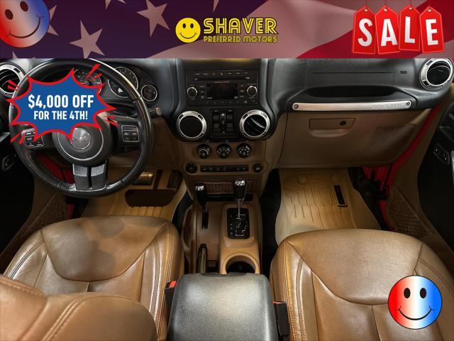 used 2016 Jeep Wrangler Unlimited car, priced at $23,990