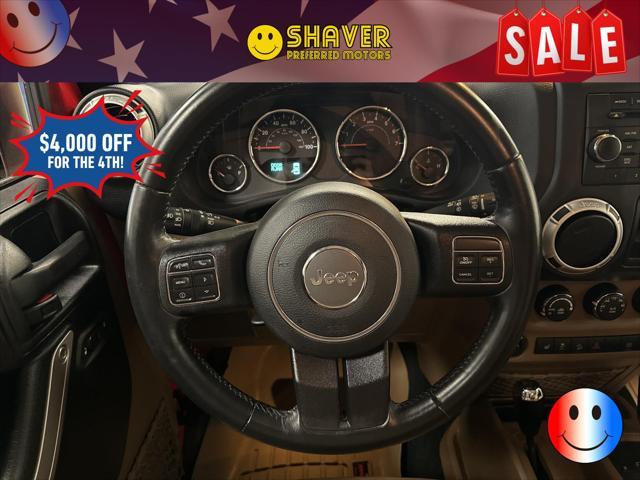 used 2016 Jeep Wrangler Unlimited car, priced at $23,990