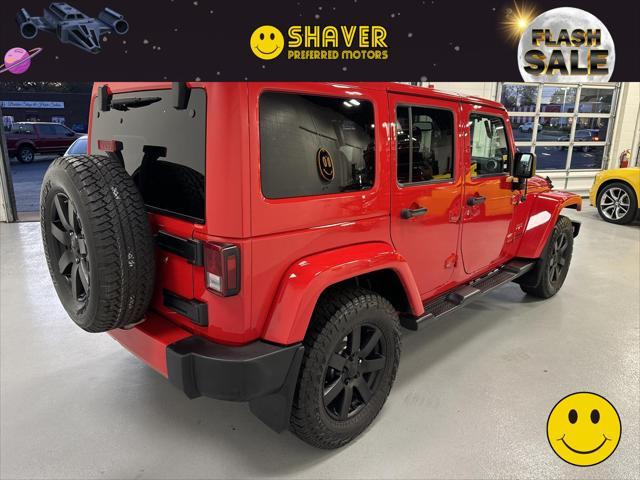 used 2016 Jeep Wrangler Unlimited car, priced at $23,500