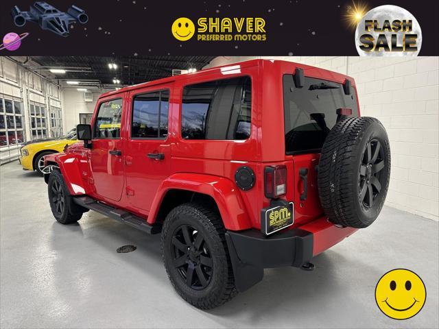used 2016 Jeep Wrangler Unlimited car, priced at $23,500