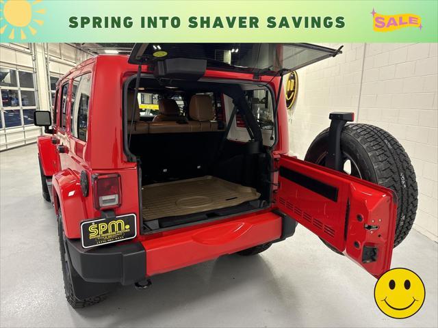 used 2016 Jeep Wrangler Unlimited car, priced at $23,990