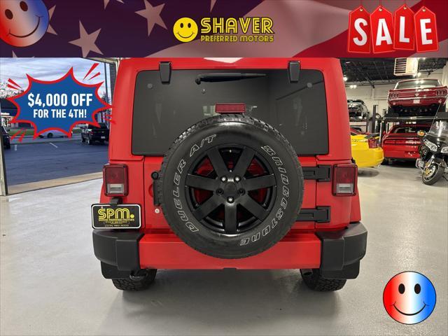 used 2016 Jeep Wrangler Unlimited car, priced at $23,990