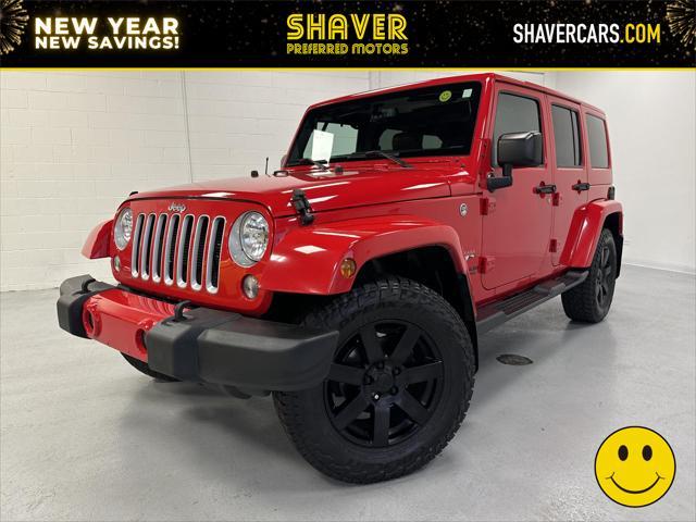 used 2016 Jeep Wrangler Unlimited car, priced at $23,990