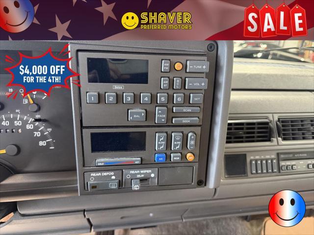 used 1992 Chevrolet Blazer car, priced at $30,000