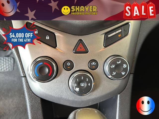 used 2016 Chevrolet Sonic car, priced at $8,990