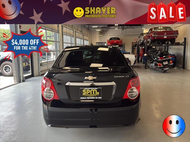 used 2016 Chevrolet Sonic car, priced at $8,990