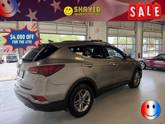 used 2018 Hyundai Santa Fe Sport car, priced at $16,890