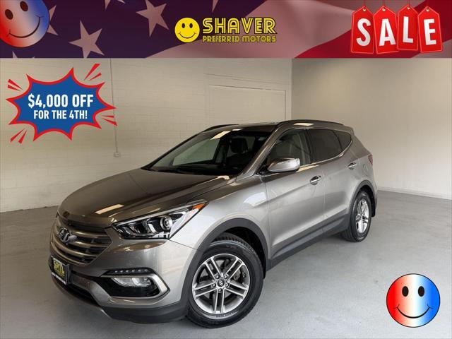 used 2018 Hyundai Santa Fe Sport car, priced at $16,890